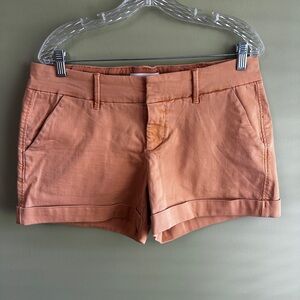 Dear John Orange Jean Shorts
